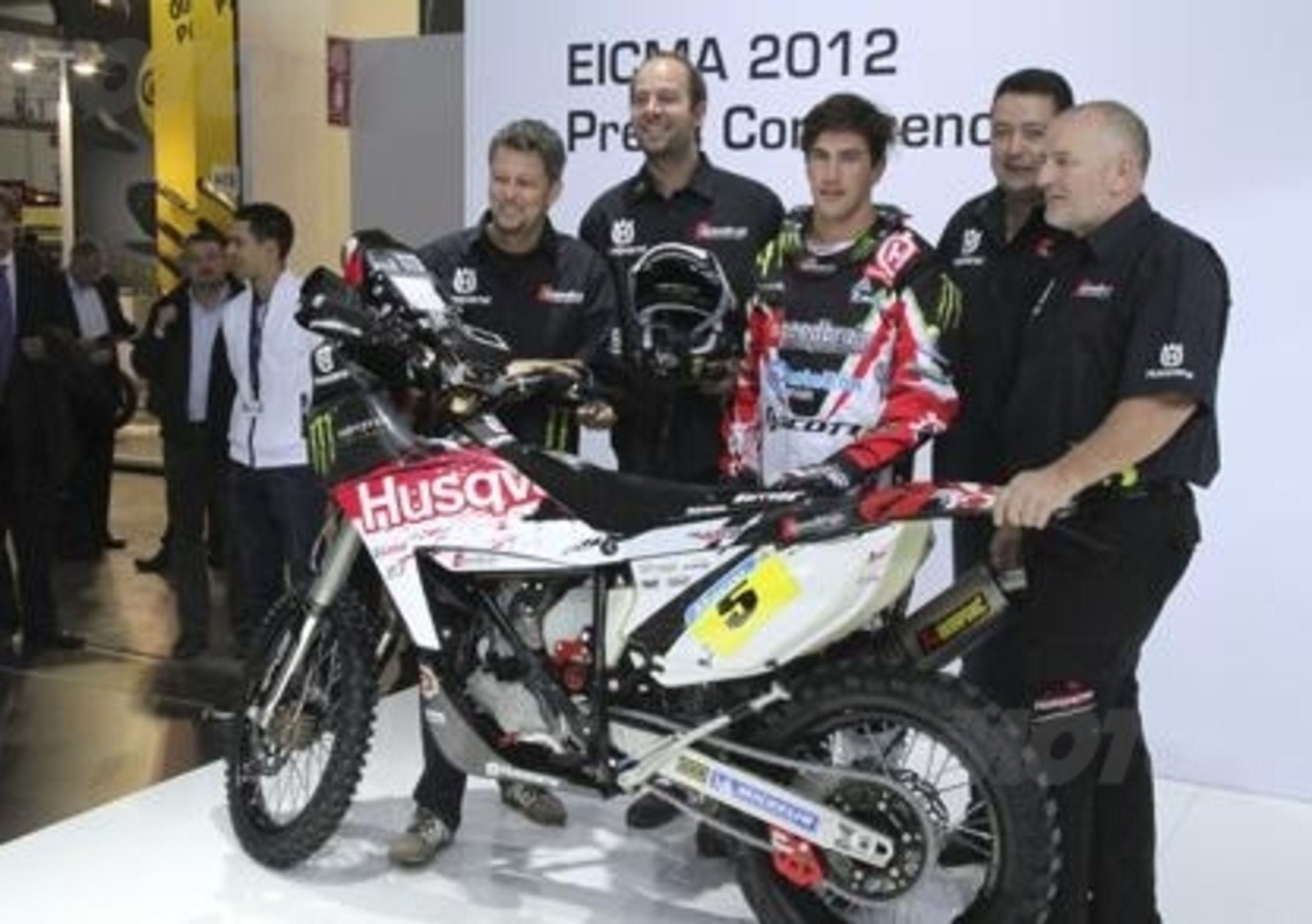Husqvarna: concept Baja e TE449RR Dakar ad EICMA 2012