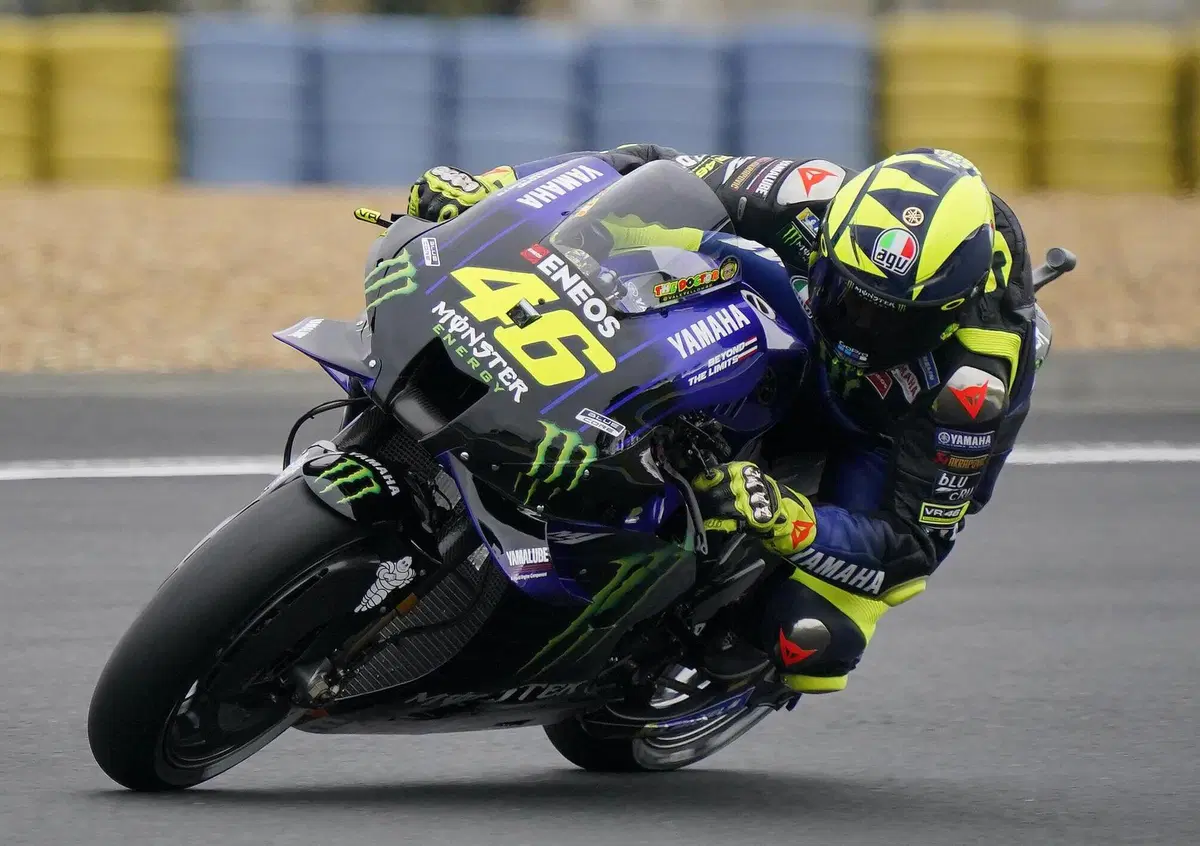 MotoGP 2020, GP Francia. Rossi: "Pericoloso correre a Le Mans in ottobre"