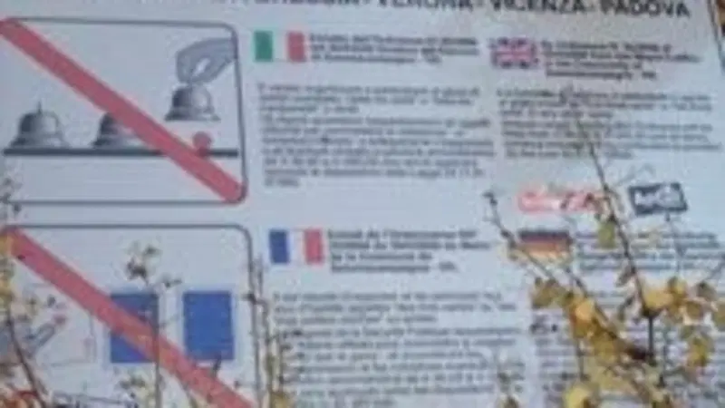 Cartelli stradali: cose pazze dall'Italia  