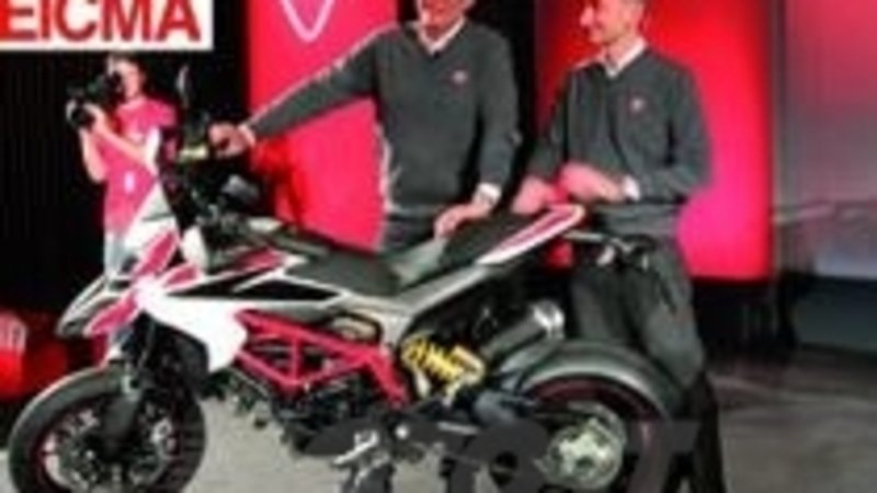 Ducati: nuove Hypermotard, Hypermotard SP e Hyperstrada ad EICMA 2012