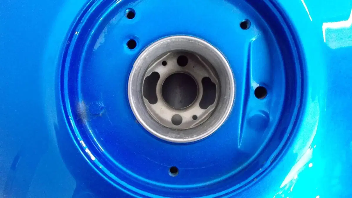 Serbatoio originale blu Suzuki per GSX-S F (5)