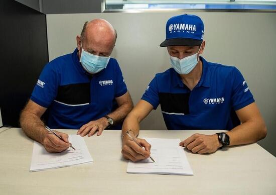 Yamaha promuove Locatelli nel team ufficiale SBK