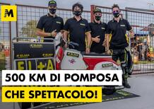 500 km di Pomposa. Sulle Vespe e Lambrette a oltre 140 km/h. Sfilato il podio per un soffio