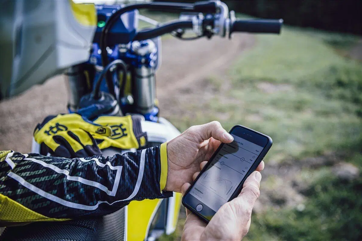 MyHusqvarna App: per la personalizzazione gamma cross 2021 a 4T (3)