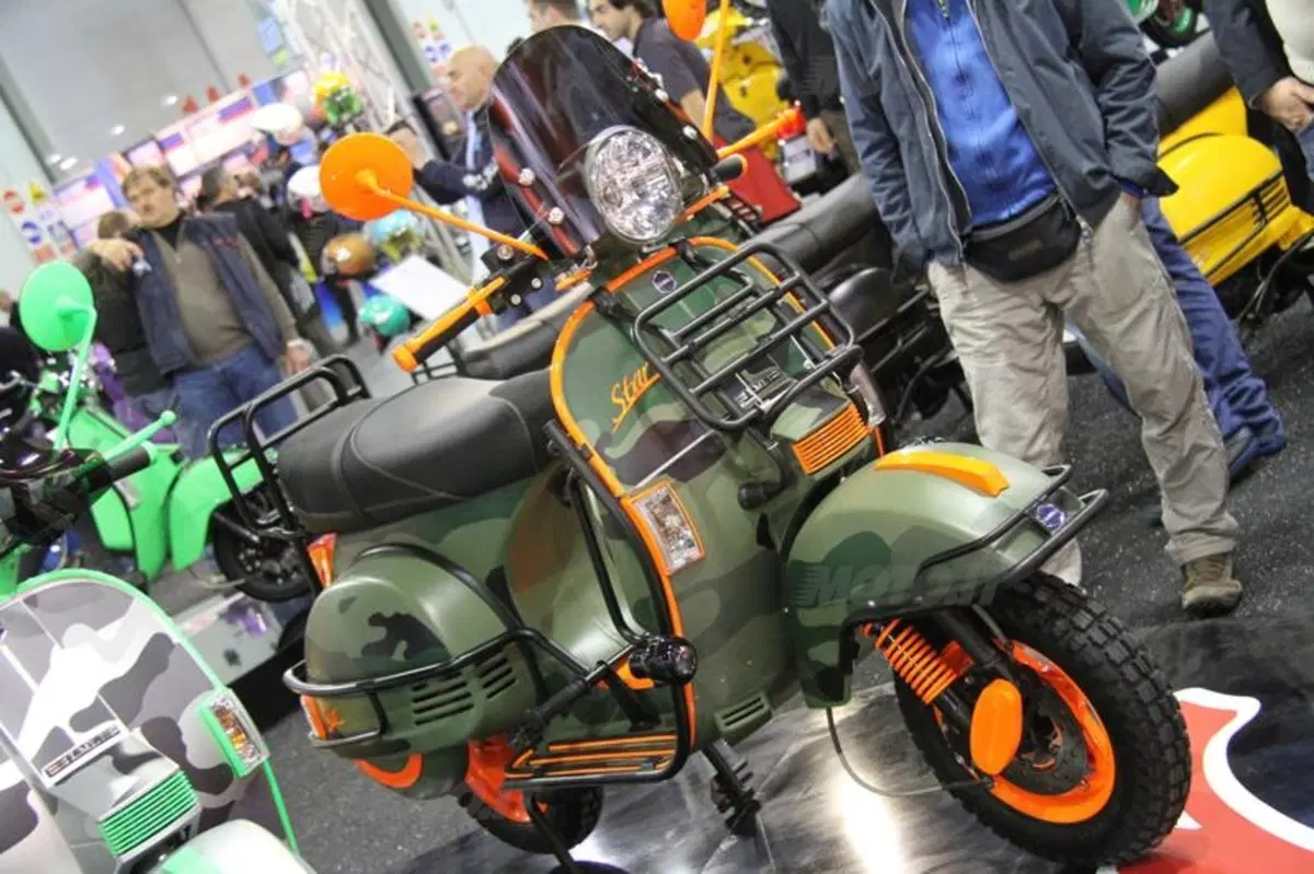 LML Star 125cc 4T Automatica a EICMA 2012 (7)