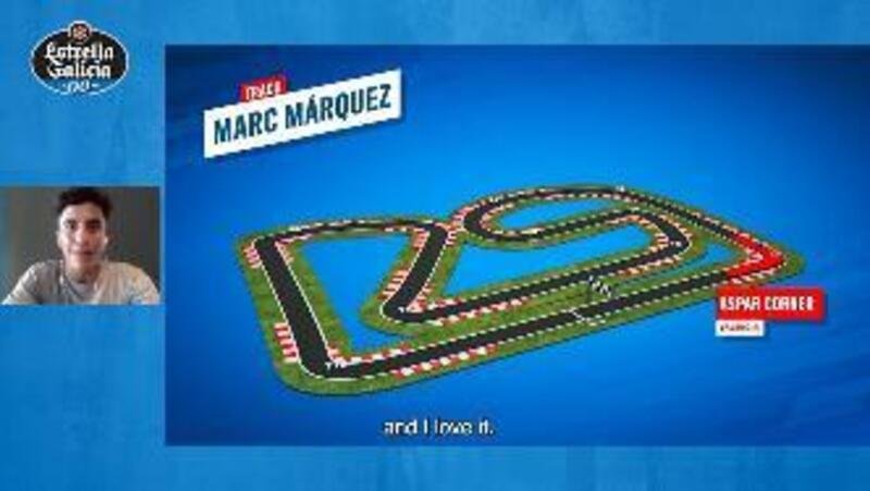 Marc Marquez disegna il suo circuito ideale: &egrave; tutto a sinistra [VIDEO]