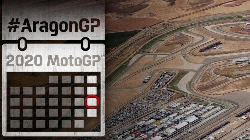 MotoGP 2020. GP di Aragon. Cambiano gli orari