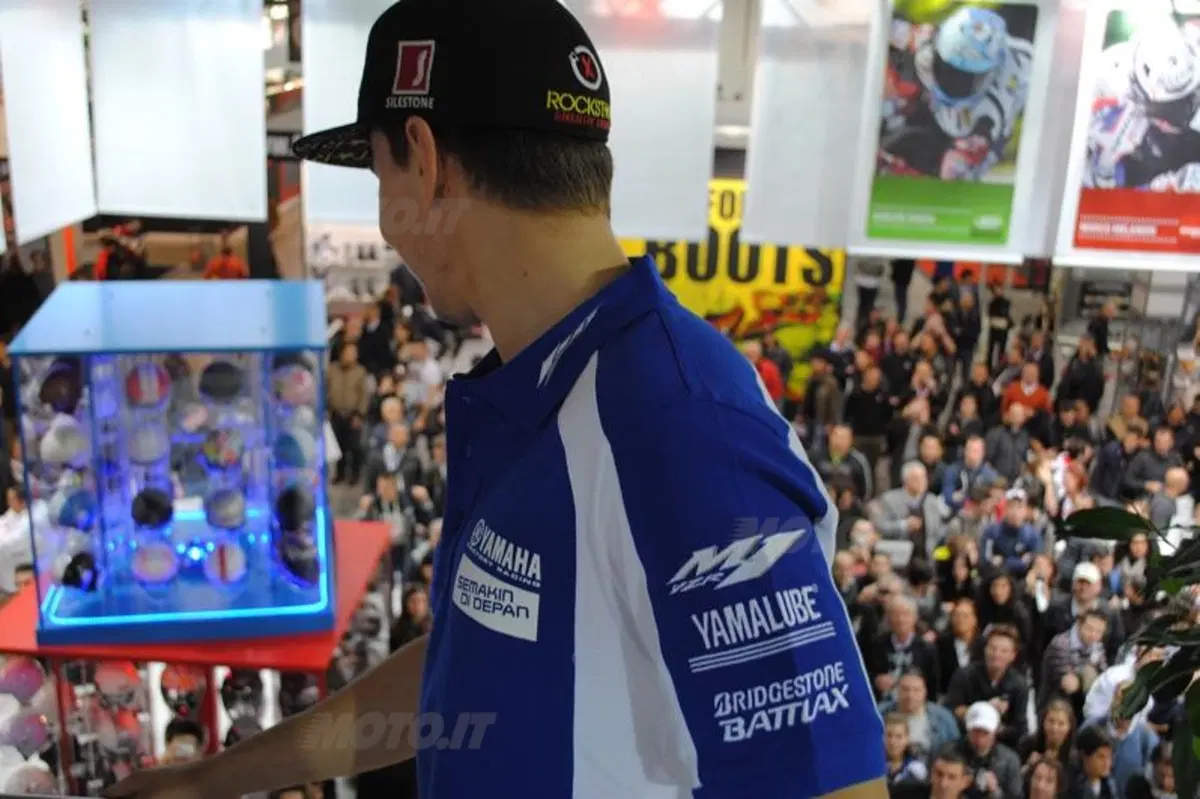 Jorge Lorenzo a EICMA: "Il pubblico italiano mi vuole bene" (4)