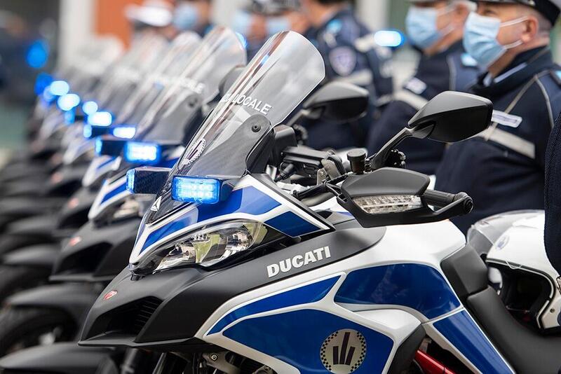 La Polizia Locale di Bologna compera 25 Ducati Multistrada 950