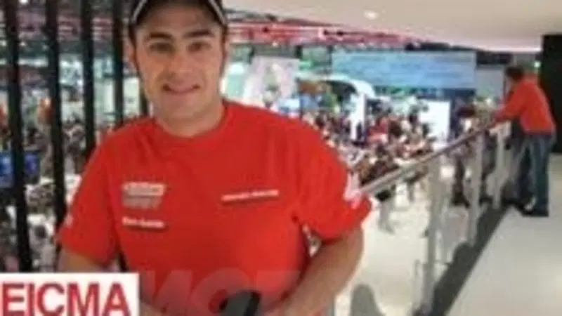 Haslam a EICMA 2012: "Sono contento di essere tornato in Honda"