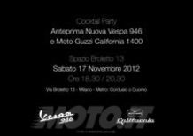 EICMA 2012: Fuorisalone Moto Guzzi e Vespa a Milano