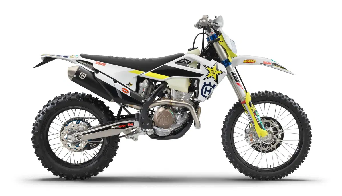 Nuove Husqvarna enduro TE300i e FE350 Rockstar Edition 2021 