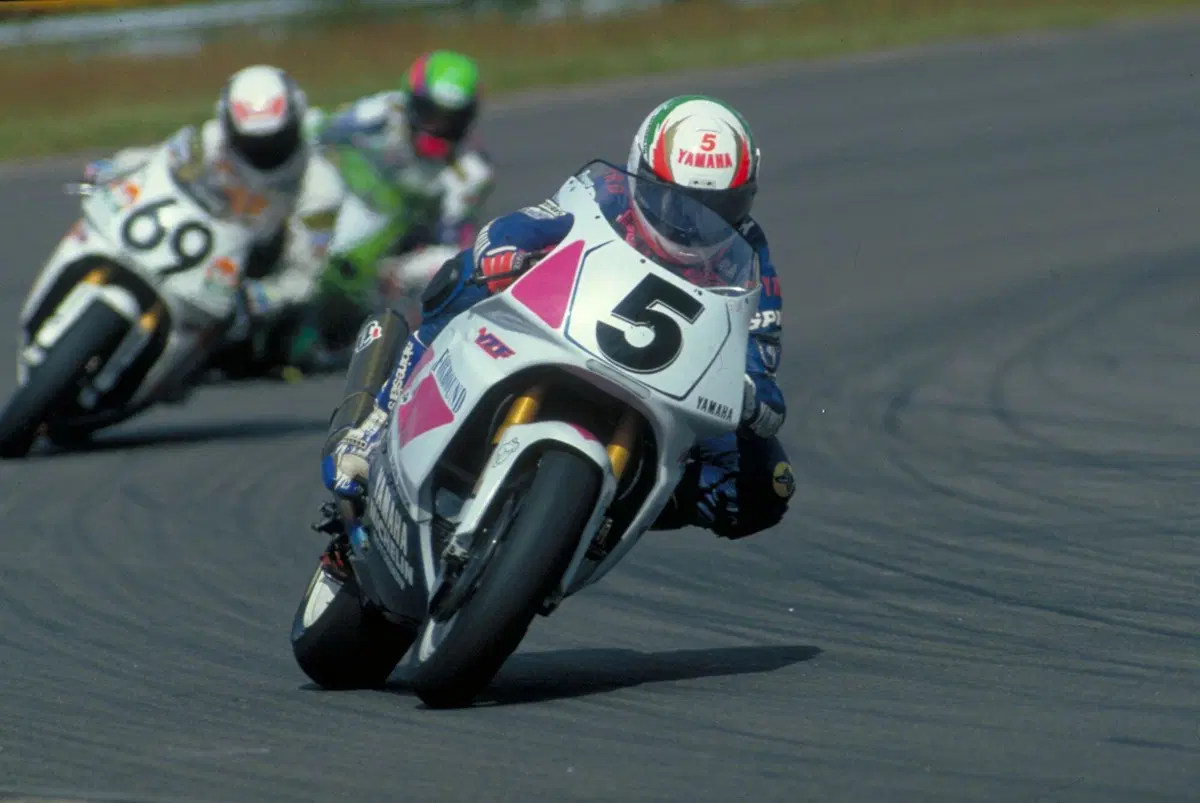 Yamaha ricorda Fabrizio Pirovano all'Estoril. La R1 replica ora è all'asta (2)