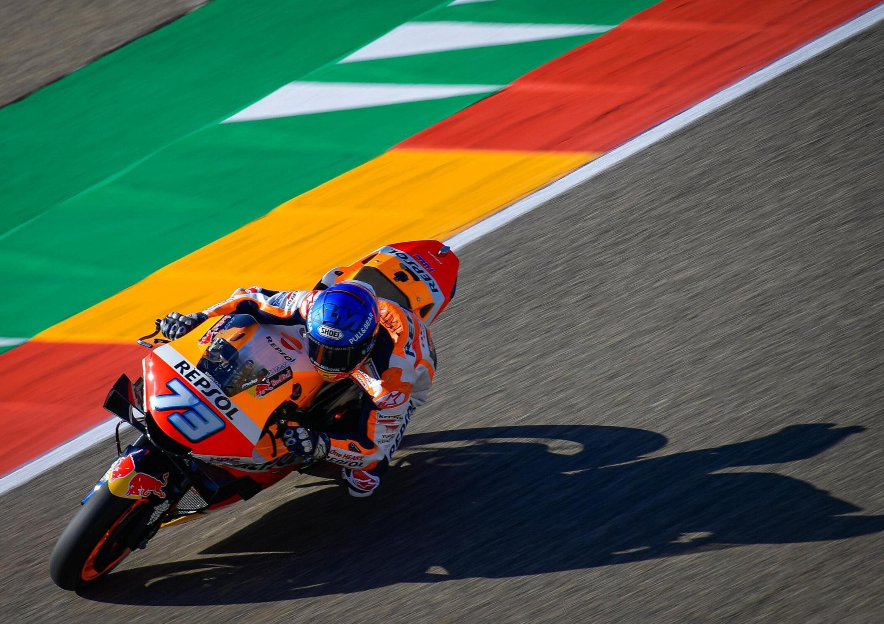 MotoGP 2020. GP di Teruel, M&aacute;rquez davanti nelle FP1