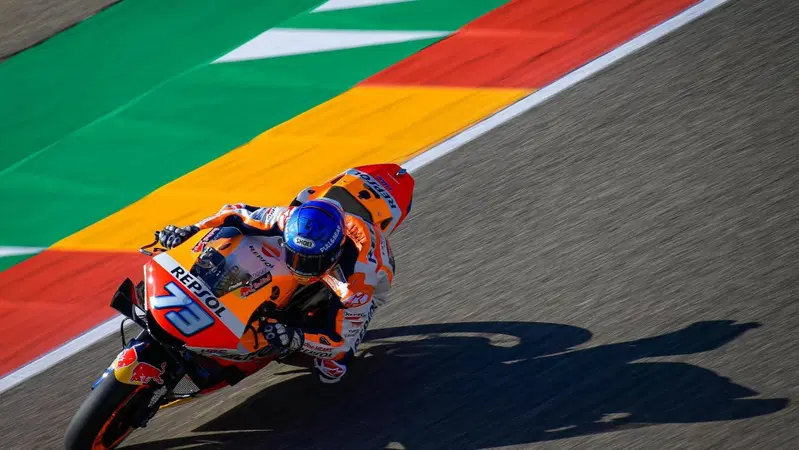 MotoGP 2020. GP di Teruel, M&aacute;rquez davanti nelle FP1