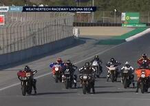 Drag Specialties of The Baggers: che spettacolo a Laguna Seca [VIDEO]