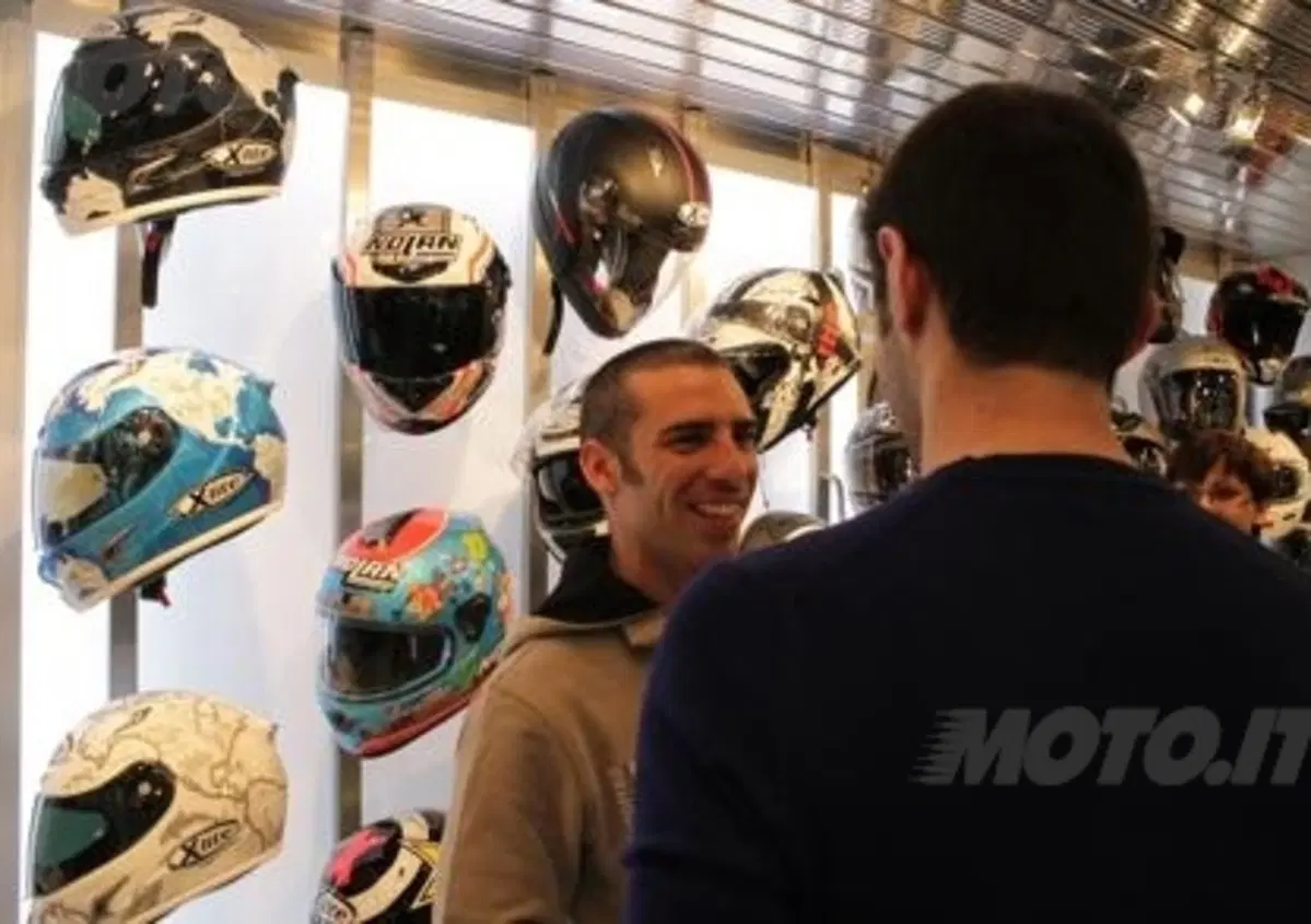 Marco Melandri a EICMA: "Sykes &egrave; il favorito SBK 2013"