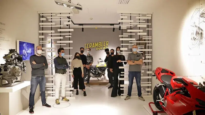 Lo Scrambler Contest Ducati vinto da sei studenti dello IAAD
