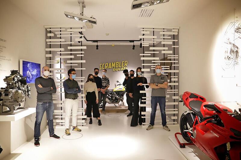 Lo Scrambler Contest Ducati vinto da sei studenti dello IAAD