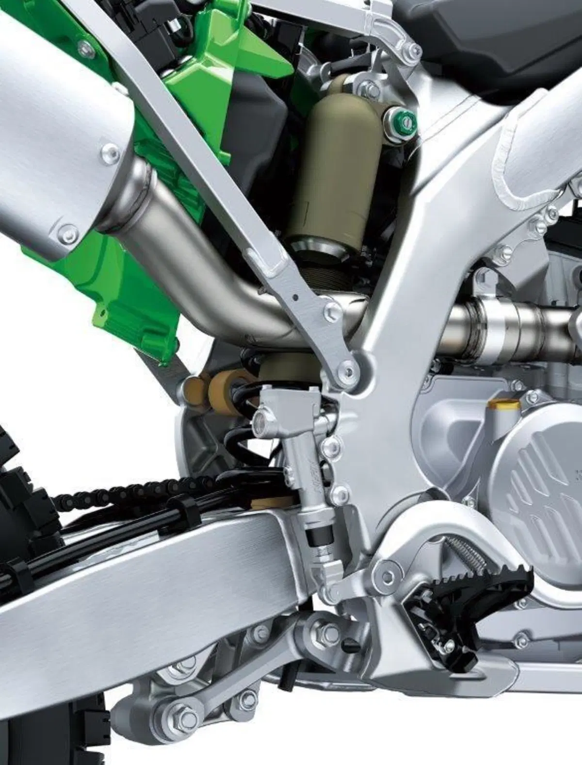 Kawasaki KX 250 e 450 2021: TEST, balzo in avanti della 250, tutta nuova (13)