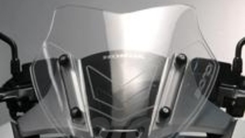 Cupolino, parabrezza e portatarga Biondi per Honda Integra