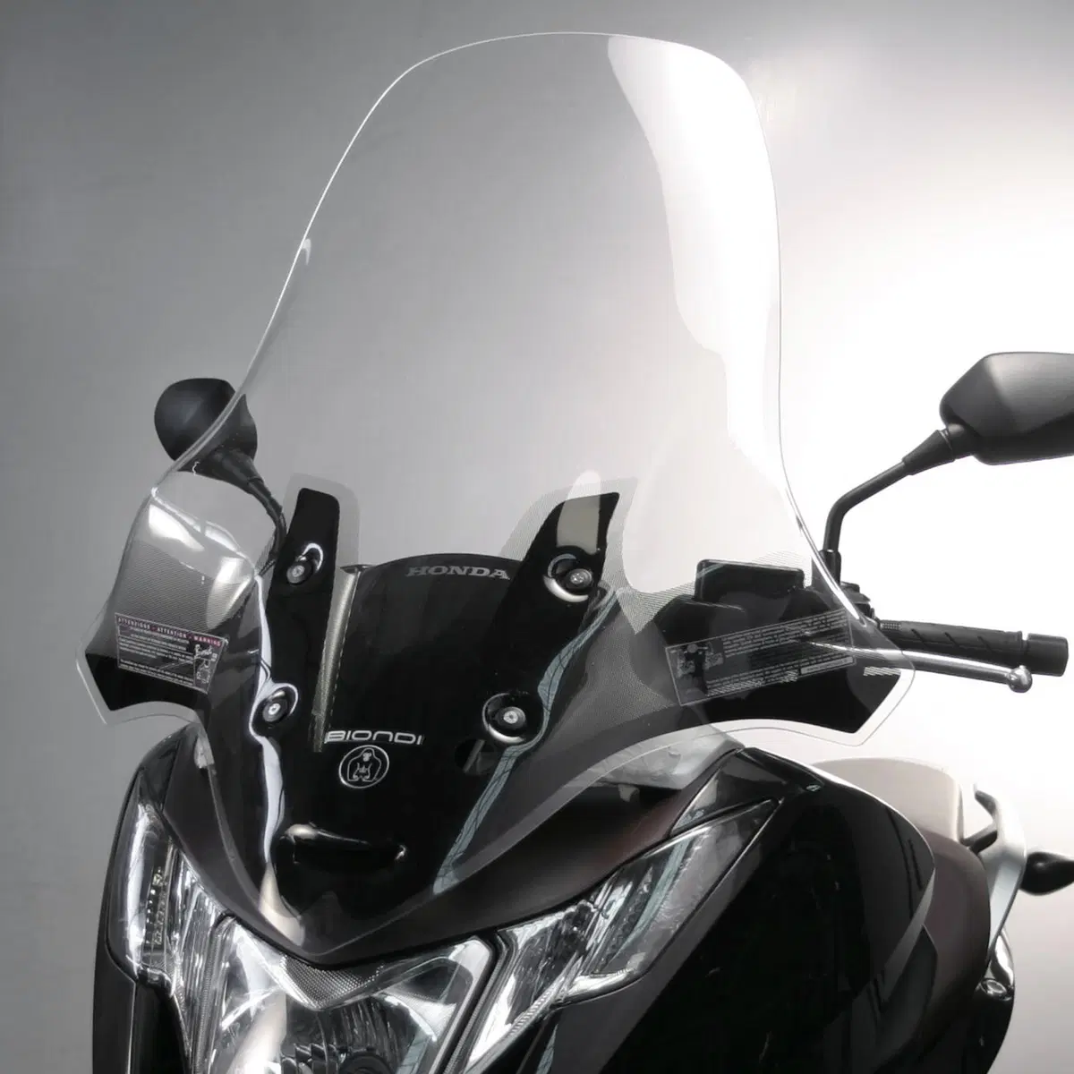 Cupolino, parabrezza e portatarga Biondi per Honda Integra (2)