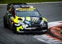 Rossi in pista al Monza Rally Show 2012