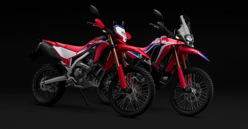 Honda CRF 250 L e Rally 2021: le prime foto