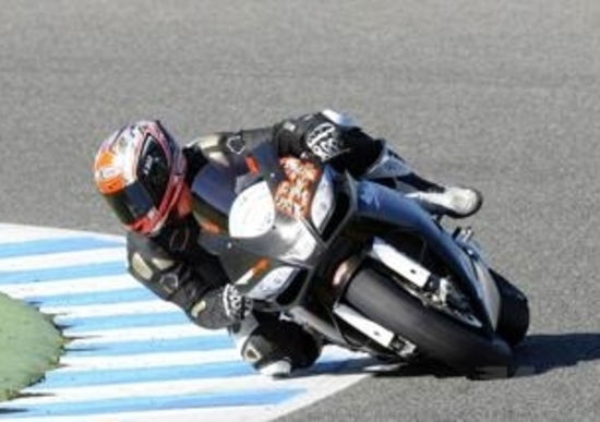 Test Jerez. L’Aprilia SBK di Laverty più veloce delle MotoGP