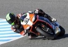Test Jerez. L’Aprilia SBK di Laverty più veloce delle MotoGP