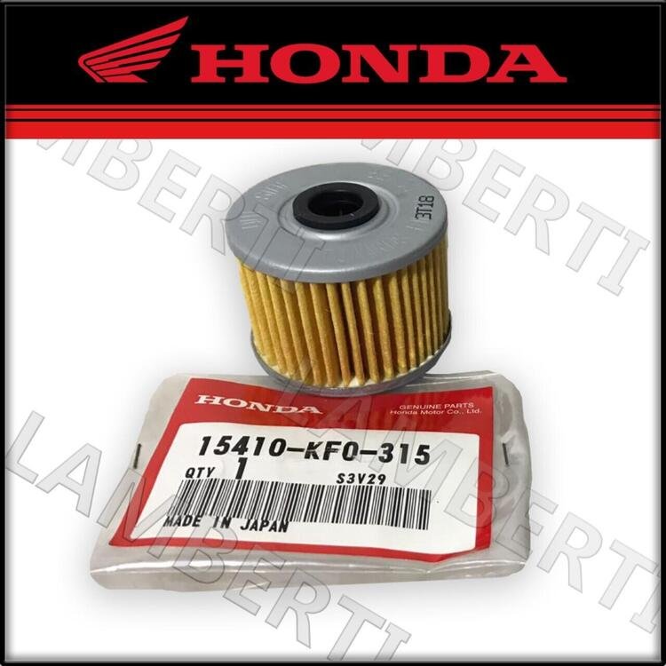 15410KF0315 filtro olio originale HONDA FOURTRAX 3