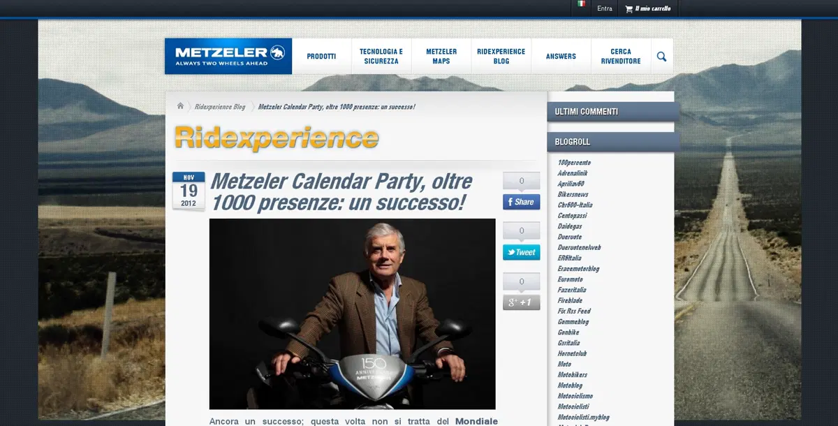 E' online il nuovo sito Internet Metzeler (5)
