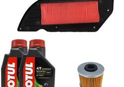 KIT TAGLIANDO ORIGINALE FILTRO OLIO ARIA KYMCO DOW 