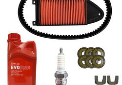 KIT TAGLIANDO ORIGINALE CINGHIA CANDELA ARIA KYMCO 