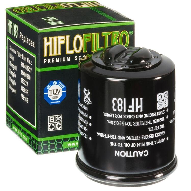 filtro olio originale HIFLO HF183 APRILIA SR MOTAR Bergamaschi