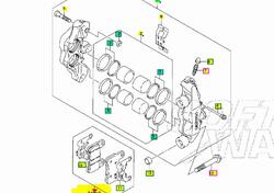 Pastiglie freno anteriori originale SUZUKI VZR INT 