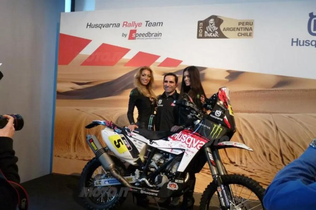 Husqvarna Speedbrain, presentato il team per la Dakar 2013 (3)