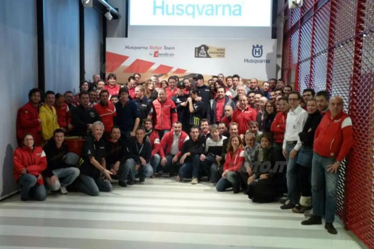 Husqvarna Speedbrain, presentato il team per la Dakar 2013 (4)