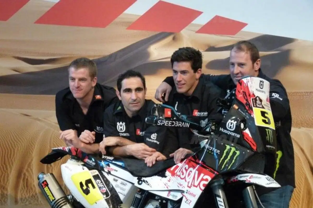 Husqvarna Speedbrain, presentato il team per la Dakar 2013 (7)