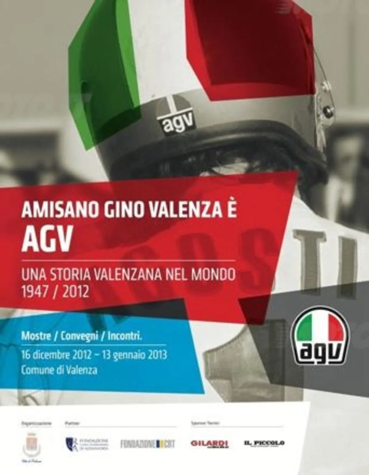 Dal 16 dicembre a Valenza la mostra "Amisano Gino Valenza &egrave; AGV" 