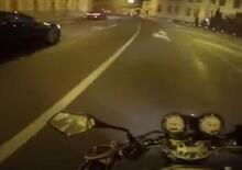 Auto vs Moto: la Golf GTI che sfidò la Honda Hornet, ma incontrò il muro [VIDEO VIRALE]