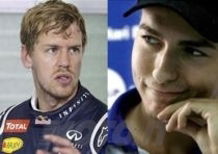 Vettel e Lorenzo: sfida in auto con Schumacher e Doohan