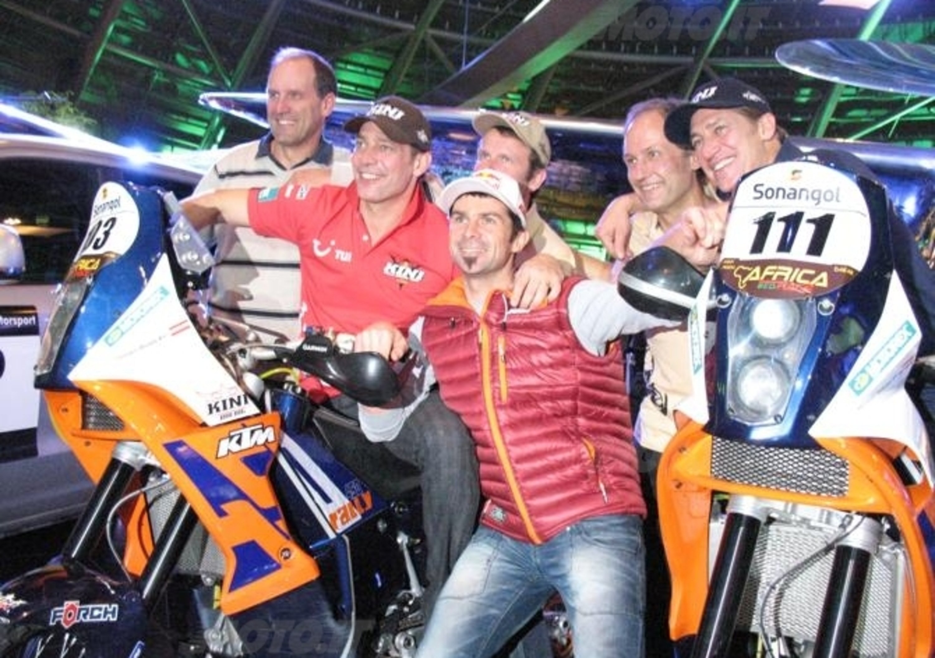 KTM alla Dakar 2013 con Cyril Despres e Marc Coma. Obiettivo: vincere!