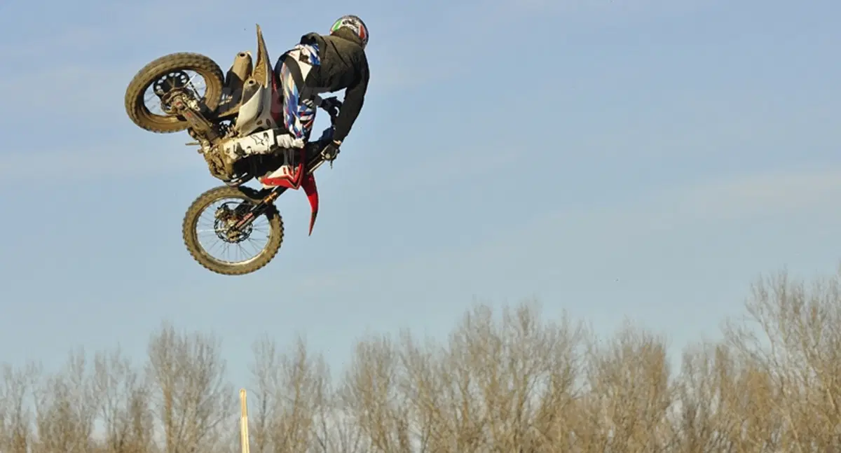 David Philippaerts in sella alla Honda CRF 450cc del team Gariboldi