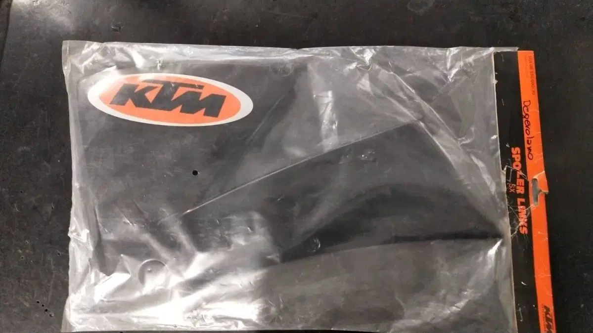 SPOILER SN NERO SX 2001 Ktm