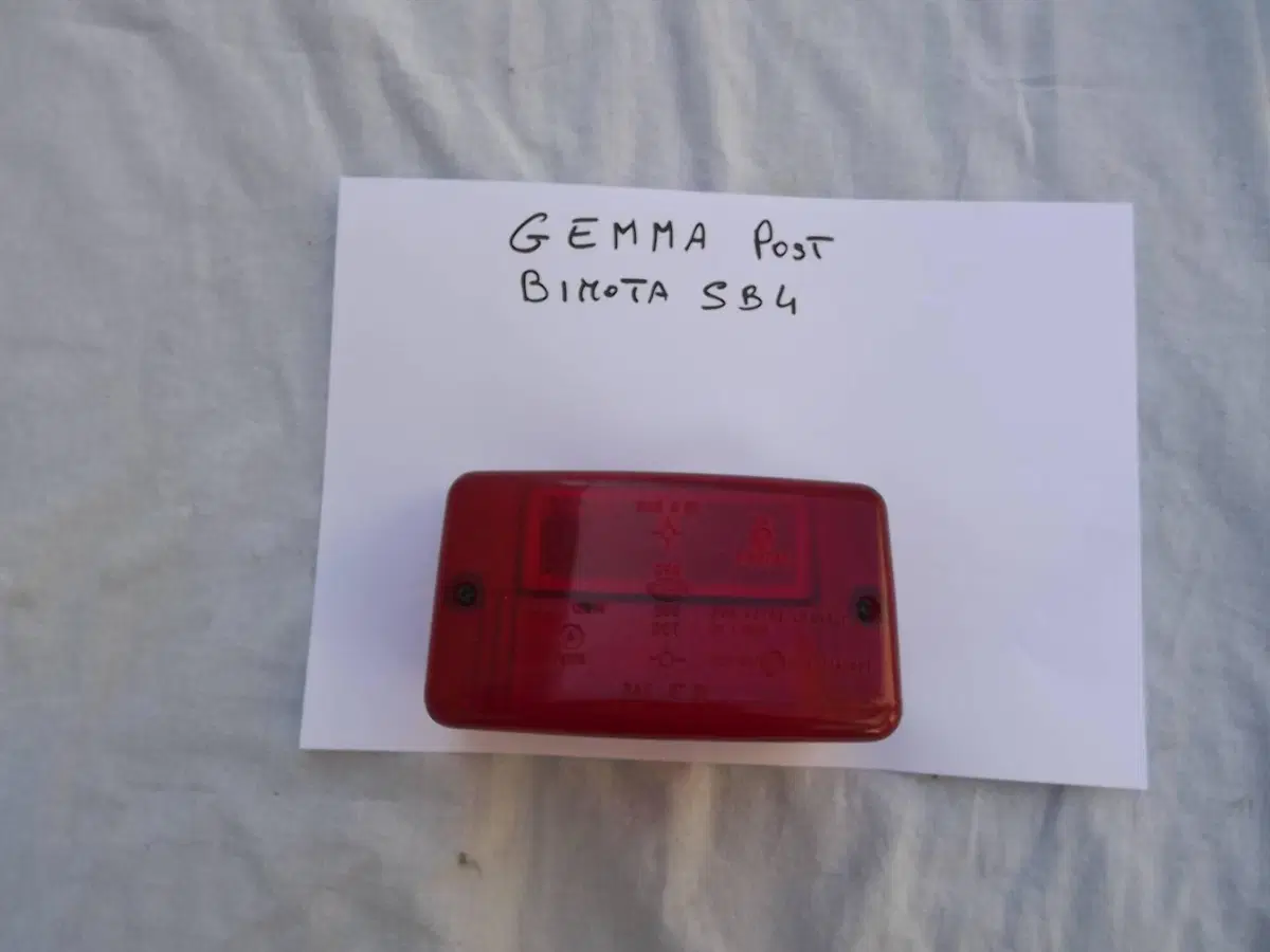Gemma posteriore Bimota sb4