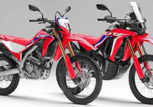 Honda CRF250L e CRF250 Rally 2021. Nuovo telaio e meno peso