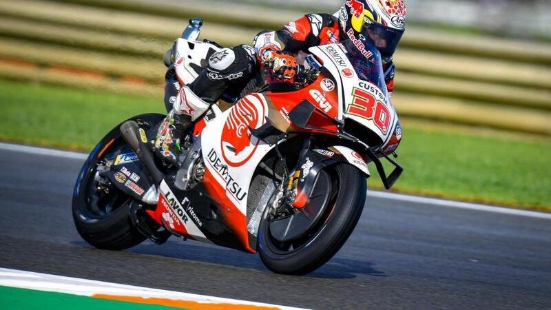 MotoGP 2020. Takaaki Nakagami si aggiudica le FP1 a Valencia