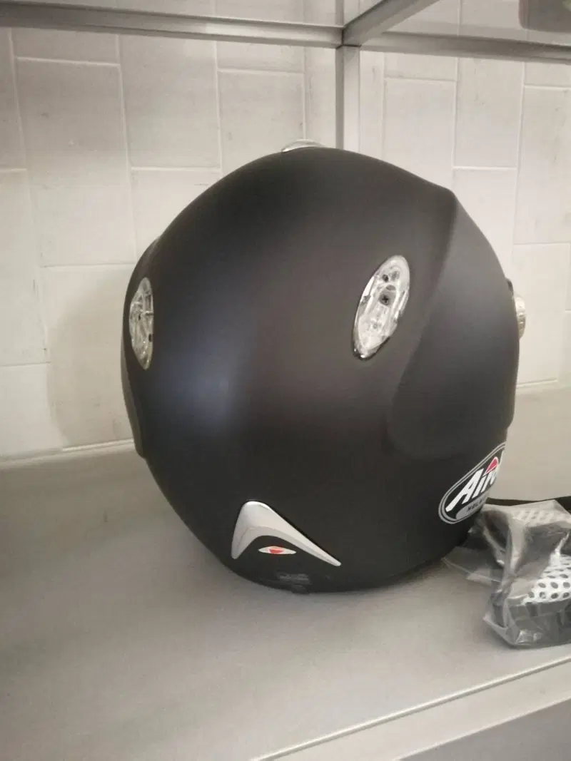 CASCO AIROH DRAGON BLACK MATT (2)