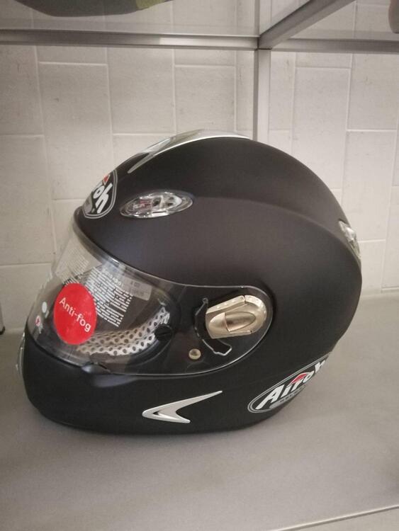 CASCO AIROH DRAGON BLACK MATT (3)